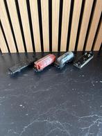 Trix Modell H0 wagons 4x modelbaan, Hobby en Vrije tijd, Modeltreinen | H0, Gebruikt, Gelijkstroom, Trix, Wagon