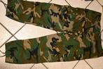 xl US army camouflage broek rip stop stof camo broek amerika, Ophalen of Verzenden, Landmacht, Amerika, Kleding of Schoenen