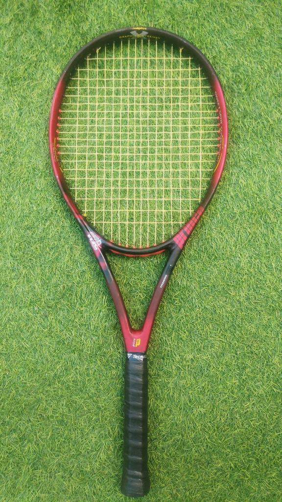 Prince Thunder Cloud Titanium tennisracket midplus L3 zwart-, Sport en Fitness, Tennis, Gebruikt, Racket, Prince, L3, Ophalen of Verzenden