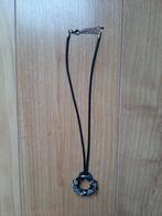 Otazu ketting, Sieraden, Tassen en Uiterlijk, Kettingen, Overige materialen, Zwart, Ophalen of Verzenden, Gebruikt