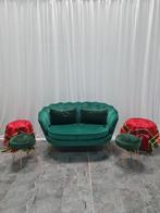 Groen schelpbankje, Ophalen, Eenpersoons, Minder dan 150 cm