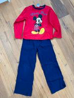 Disney Mickey Mouse Pyjama 116/122, Ophalen of Verzenden, Zo goed als nieuw, Jongen of Meisje, Nacht- of Onderkleding