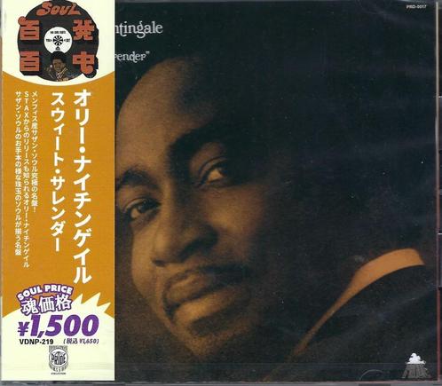 Ollie Nightingale -  Sweet Surrender  NEW CD Japan, Cd's en Dvd's, Cd's | R&B en Soul, Nieuw in verpakking, Soul of Nu Soul, 1960 tot 1980