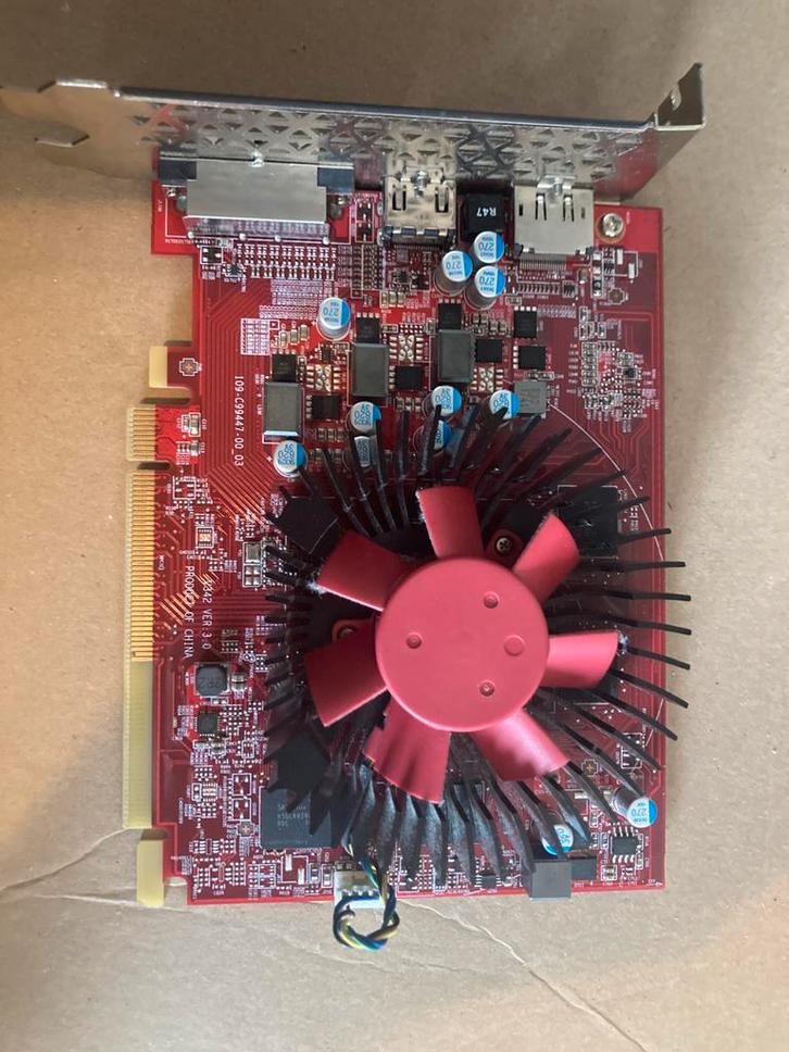 AMD Radeon R5 240 1GB DDR3 (HP OEM), Computers en Software, Videokaarten, Zo goed als nieuw, AMD, PCI-Express 2.0, GDDR3, DisplayPort