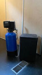 Water ontharder Pentair Fleck met zout vat, Witgoed en Apparatuur, Waterontharders, Ophalen of Verzenden, Zo goed als nieuw, Waterontharder met zout
