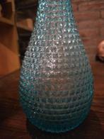 Vintage empoli glazen karaf blauw, Antiek en Kunst, Ophalen of Verzenden