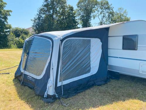 Outwell Tide 380 SA Luxe opblaasbare voortent inclusief pomp, Caravans en Kamperen, Tenten, Gebruikt, Ophalen