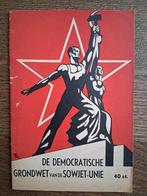 De democratische grondwet van de Sowjet-Unie 1946, Ophalen of Verzenden, Zo goed als nieuw