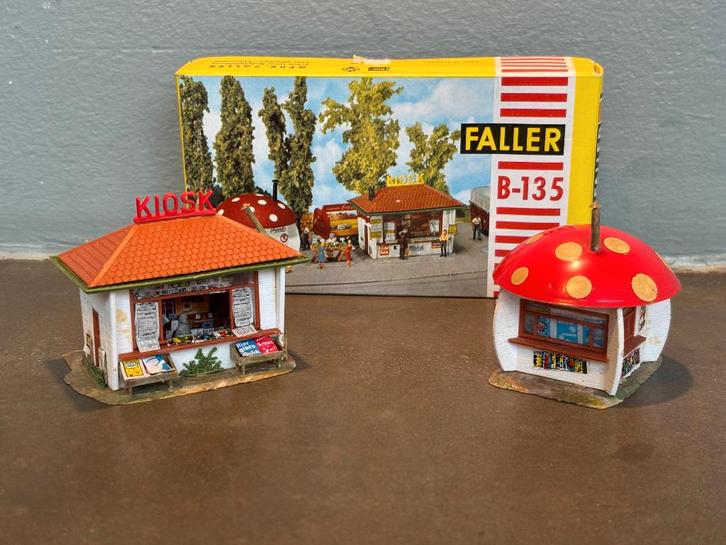 Faller B 135 kiosken, Hobby en Vrije tijd, Modeltreinen | H0, Gebruikt, Brug, Tunnel of Gebouw, Gelijkstroom of Wisselstroom, Overige merken