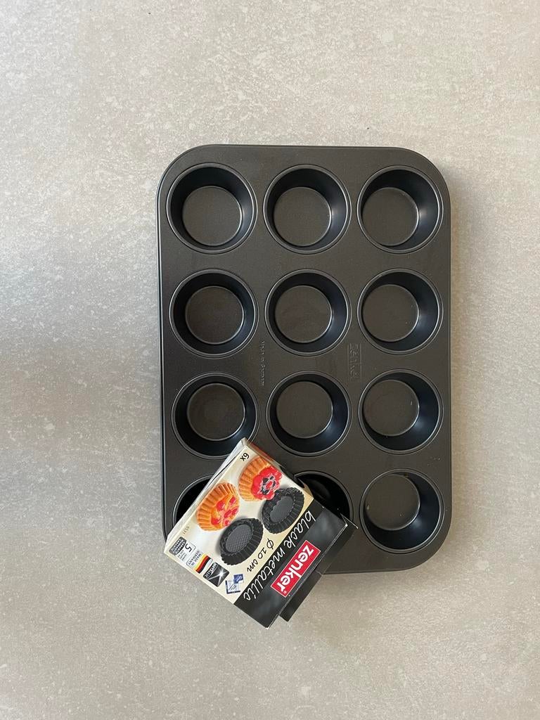 Cupcake bakvorm plaat, Ophalen of Verzenden, Zo goed als nieuw