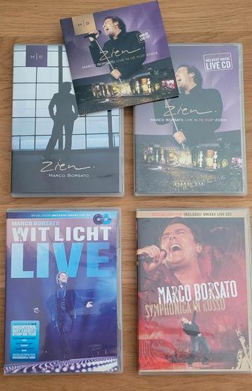 Dvd's Marco Borsato beschikbaar voor biedingen