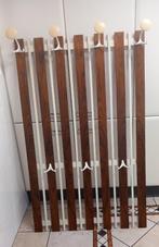 Kapstok vintage - jaren 70 - hang - hout met originele haken, Wandkapstok, Gebruikt, Verzenden, 100 tot 150 cm