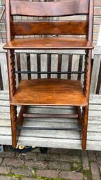 Oude Stokke Tripp Trapp kinderstoel - bruin/walnoot, Ophalen, Gebruikt, Meegroeistoel