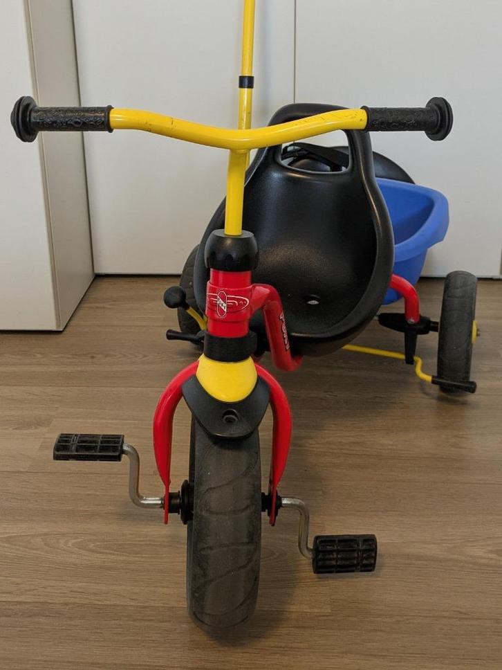 Puky Driewieler, Fietsen en Brommers, Fietsen | Driewielers, Gebruikt, Duwstang, Verstelbare zitting, Ophalen