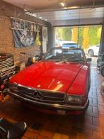 Mercedes SL350 V8 1974 project, Auto's, Automaat, 3500 cc, Cabriolet, Leder en Stof