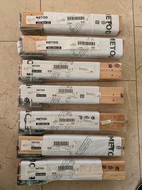 7 IKEA Metod keukensteunen voor kookeiland, Huis en Inrichting, Keuken | Keukenelementen, Nieuw, Minder dan 100 cm, Ophalen of Verzenden