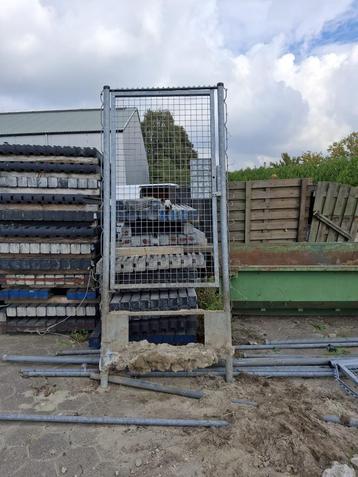 Tuinpoort Verzinkt staal beschikbaar voor biedingen