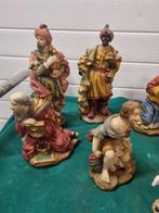 kerststalbeelden 12 stuks vintage groot, Diversen, Kerst, Ophalen of Verzenden, 'T Olde Gre-j, Info@toldegrej.nl, Endepoelstraat 20f Didam