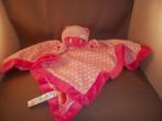 primark early days poes doek roze gestipt 45x45 cm velours, Ophalen of Verzenden, Nieuw, Poes