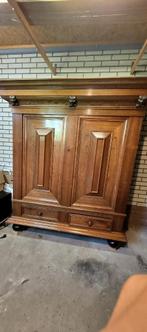 Kledingkast vintage, Huis en Inrichting, Kasten | Kledingkasten, Ophalen, 50 tot 75 cm, 150 tot 200 cm