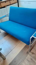Gelderland 4735 Design Bank - Gerard Vollenbrock - Jaren 80, Ophalen, Gebruikt, Blauw, Tweepersoons