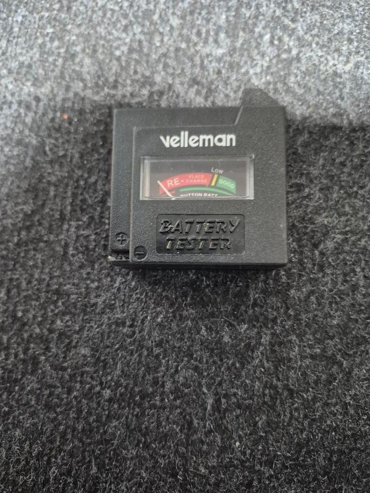 batterij tester meter, Audio, Tv en Foto, Accu's en Batterijen, Zo goed als nieuw, Ophalen of Verzenden