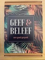 spel: Geef en Beleef een goed gesprek!, Ophalen of Verzenden, Nieuw