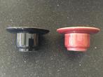 2 vintage eierdopjes van Driehoek Huizen servies Holland, Overige typen, Ophalen of Verzenden, Zo goed als nieuw, Overige stijlen