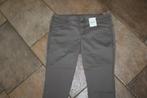 Street One Yema straight leg stretch bruine broek mt 40/34, Maat 38/40 (M), Bruin, ., Street One