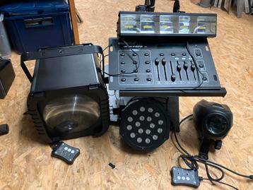 DMX Disco Verlichting Set Compleet beschikbaar voor biedingen