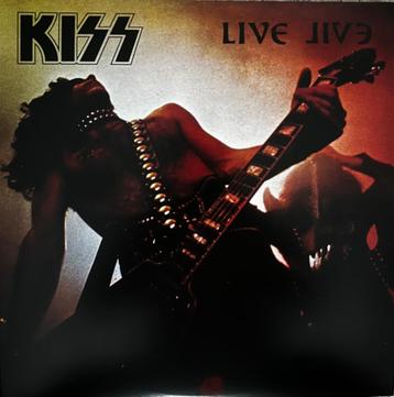 Kiss - Live evil   3lp yellow vinyl limited edition beschikbaar voor biedingen