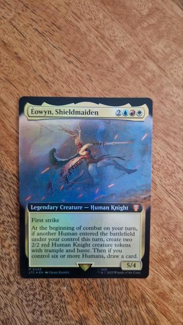 MTG LTC Eowyn, Shieldmaiden Foil Packfresh beschikbaar voor biedingen