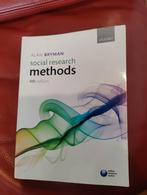 Social Research Methods - Alan Bryman (4e editie), Gelezen, Alan Bryman, Ophalen of Verzenden, WO