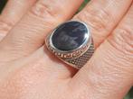 Vanoli 925 zilveren heren ring onyx maat 18,75 20,25 21,25, Sieraden, Tassen en Uiterlijk, Ringen, Vanoli, 20 of groter, Heer
