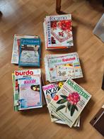 Heel veel Burda Kruissteek en andere magazine borduren haken, Ophalen of Verzenden, Zo goed als nieuw, Handborduren, Patroon