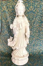 Blanc de Chine porseleinen Kwan Yin. Ca 70 cm, Antiek en Kunst, Ophalen of Verzenden