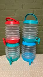4 opvouwbare drankdispenser 3,3 L, Ophalen of Verzenden, Zo goed als nieuw