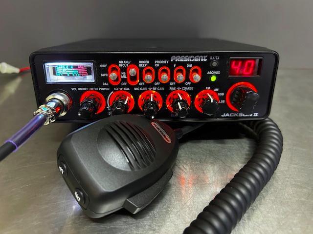 CB  President Jackson II  ASC  export   AM – FM –SSB  27mc, Telecommunicatie, Zenders en Ontvangers, Gebruikt, Zender en Ontvanger