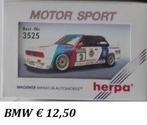 herpa motersport bemw 3525, Ophalen of Verzenden, Zo goed als nieuw, Bus of Vrachtwagen, Herpa