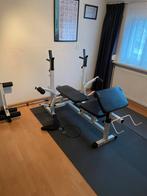 Halterbank in nette staat, Gebruikt, Krachtstation, Ophalen of Verzenden, Metaal