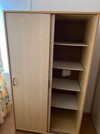 Kledingkast met schuifdeur en planken, Ophalen, Gebruikt, 100 tot 150 cm, 150 tot 200 cm
