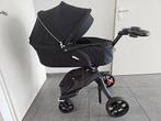 Stokke Xplory 6 Zwart – 3-in-1 Kinderwagenset + Accessoires, Kinderen en Baby's, Kinderwagens en Combinaties, Overige merken, Zo goed als nieuw