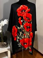 Prachtige nieuwe tuniek maat 52/54, Kleding | Dames, Grote Maten, Ophalen of Verzenden, Nieuw, Zwart, Blouse of Tuniek
