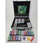 # Uitgebreide pokerset. Bijna alles is nog nieuw. Met kleed, Ophalen, Zo goed als nieuw
