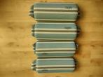 Hoofdsteunen Crespo blauw-wit-grijs, Ophalen, Zo goed als nieuw, Campingmeubel-accessoire