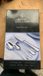 Royal doulton bestek set, Huis en Inrichting, Keuken | Bestek, Ophalen of Verzenden, Zo goed als nieuw, Rvs of Chroom, Vaatwasserbestendig