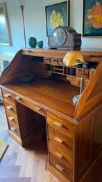 Klassiek mahonie houten bureau, Ophalen of Verzenden