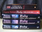 ruby serie- virginia andrews, Boeken, Virginia Andrews, Nederland, Ophalen, Gelezen