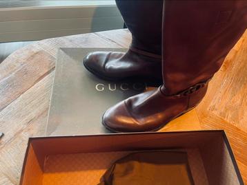 Originele boots Gucci herenlaarzen 44 beschikbaar voor biedingen