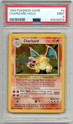 Charizard Holo Psa 9 Base set unlimited, Ophalen of Verzenden, Zo goed als nieuw
